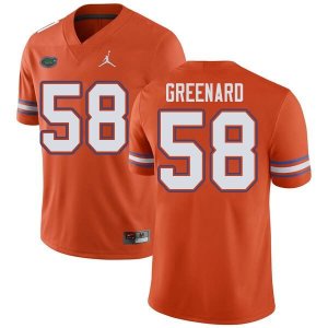 Men's Florida Gators #58 Jonathan Greenard NCAA Jordan Brand Orange Authentic Stitched College Football Jersey AXQ7762NQ